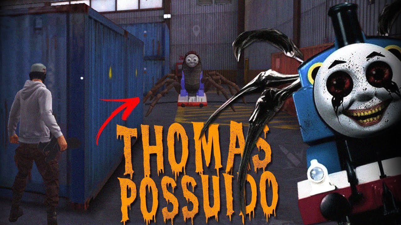 CAÍ contra o THOMAS O TREM no MODO X1 DO FREE FIRE