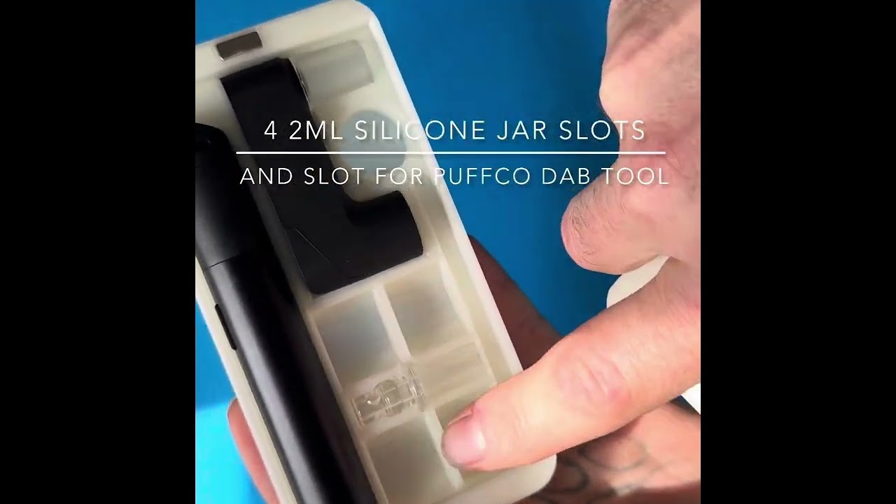 Puffco pivot and glass adapter travel case