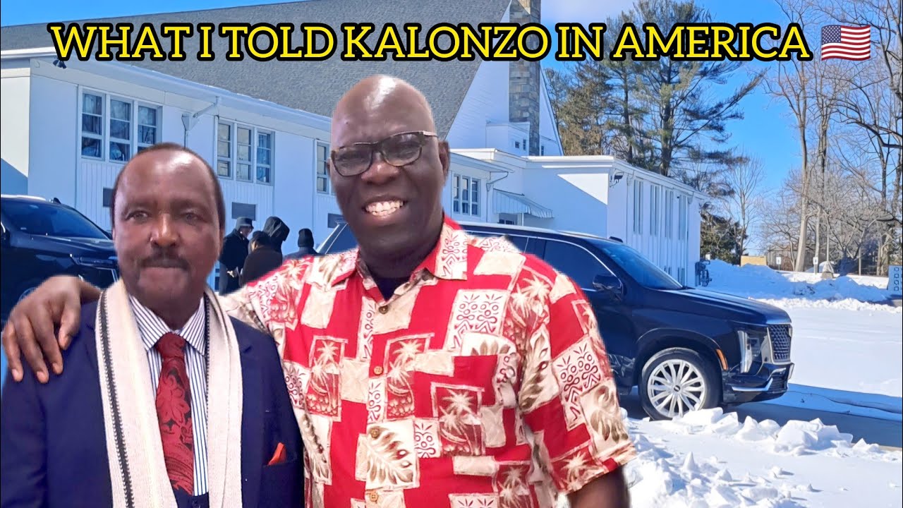 MET KALONZO IN AMERICA 🇺🇸, KENYAN OPPOSITION LEADER. #kalonzomusyoka #kenya #politicalnews #america