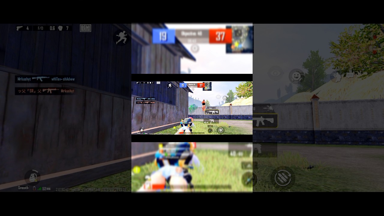 back to back cover fire 1hp clutch #shorts #shortvideo #gaming #bgmiindia #pubgmobile #bgmi