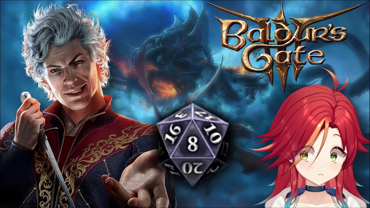 🔴 Did We Finally Make It To Act 2???  ლ(`◉◞౪◟◉‵ლ) 【BALDUR'S GATE 3 #EP8】