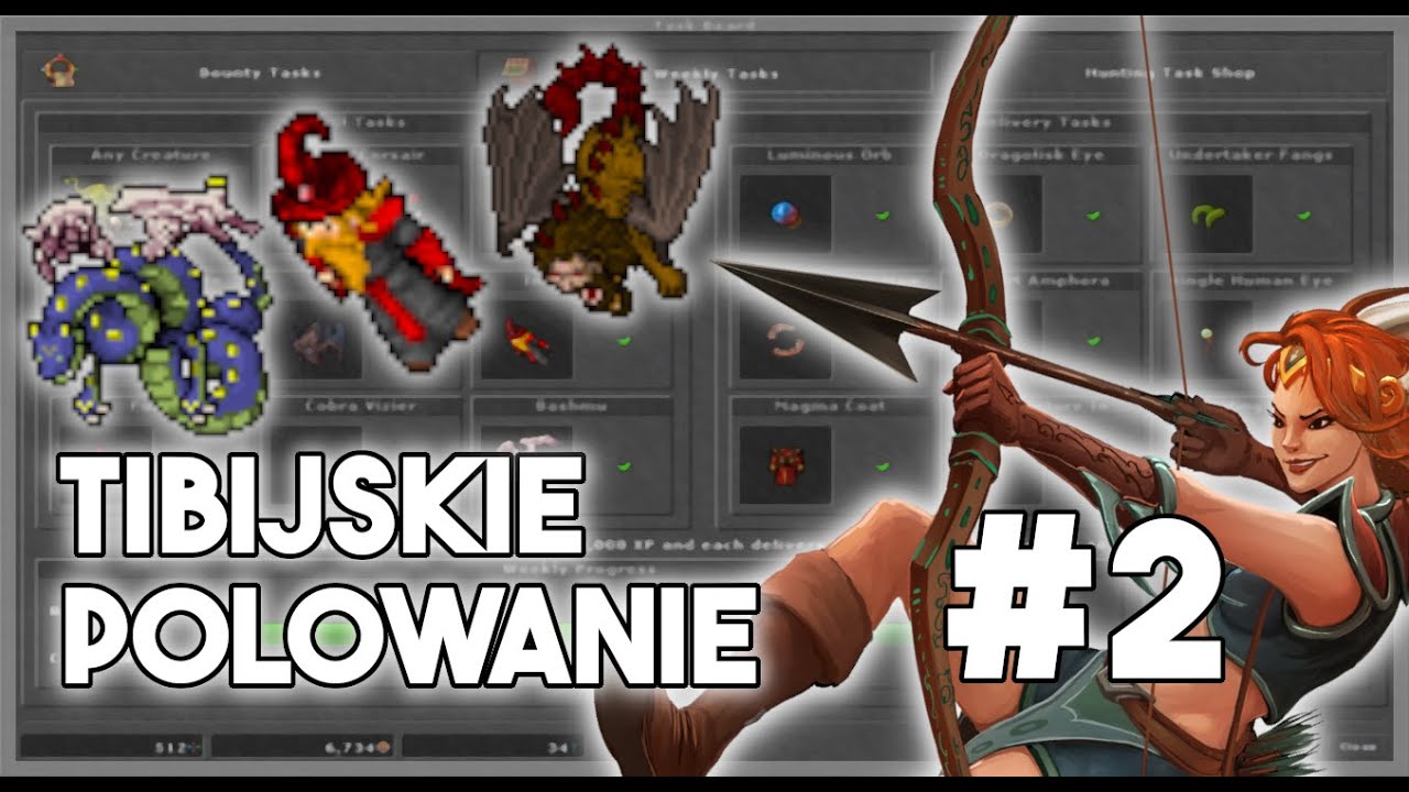 [PL] Tibia - Tibijskie Polowanie | Kto wymyślił Pirat Corsair na taska? #2