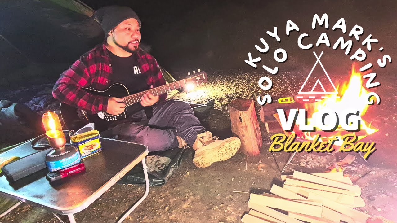 Solo Camping, Cooking on a cliffside