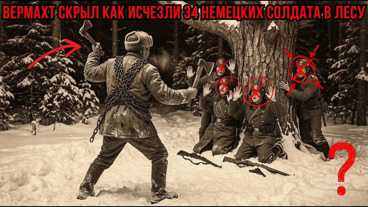 НЕМЦЫ СПИСАЛИ 34 СМЕРТИ НА ДИКИХ ЗВЕРЕЙ. Это был ОДИН ЯКУТ — и Берлин так и не узнал правду.