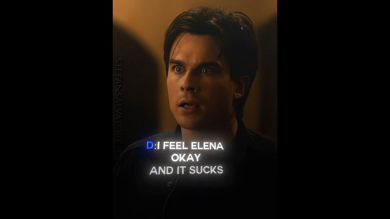 Elena hugs Damon in support 😢 - Do you like Delena? #thevampirediaries #delena #tvd #vampirediaries