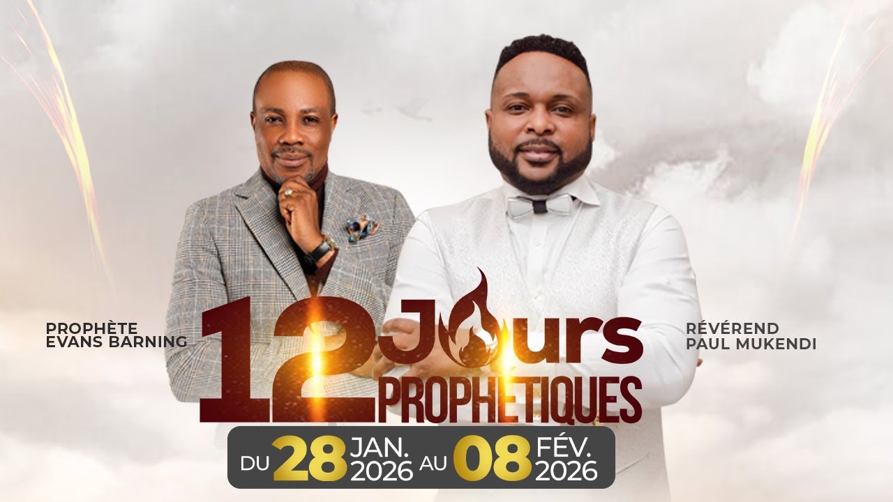 Jour 3 - 12 jours prophétiques - Révérend Paul Mukendi