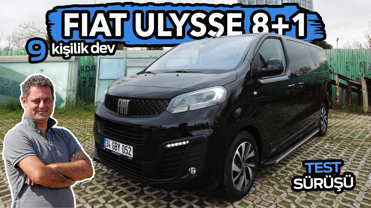 Fiat Ulysse 8+1 test sürüşü (2023) | Değeri bilinecek mi acaba?