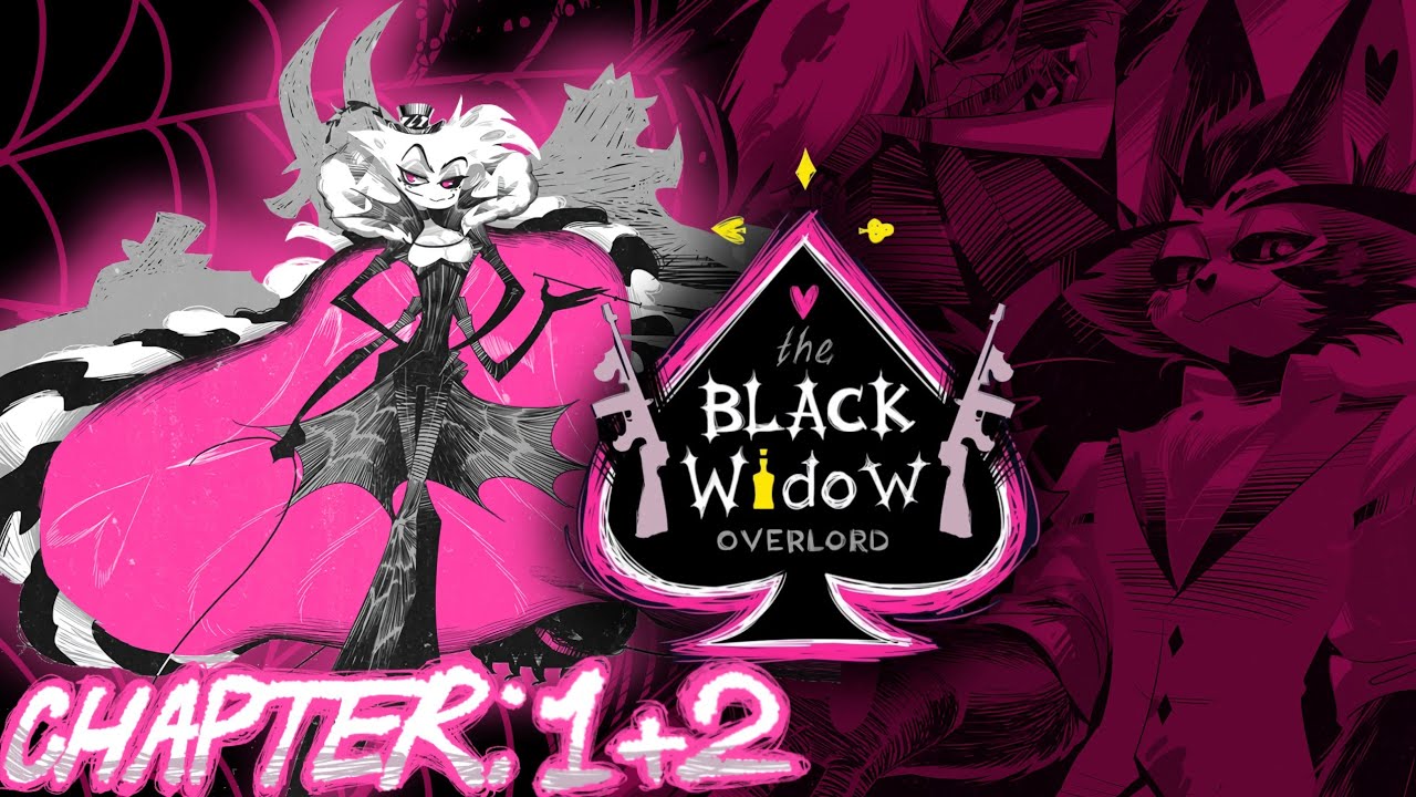[THE BLACK WIDOW OVERLORD] by: SMOXT (HAZBIN HOTEL AU) | COMIC DUB Chapters 1&2  [HUSKERDUST]