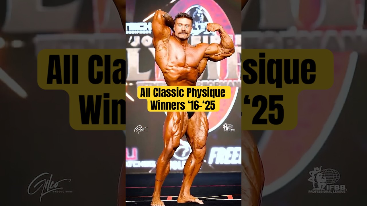 ALL Classic Mr. Olympia Winners 2016-2025