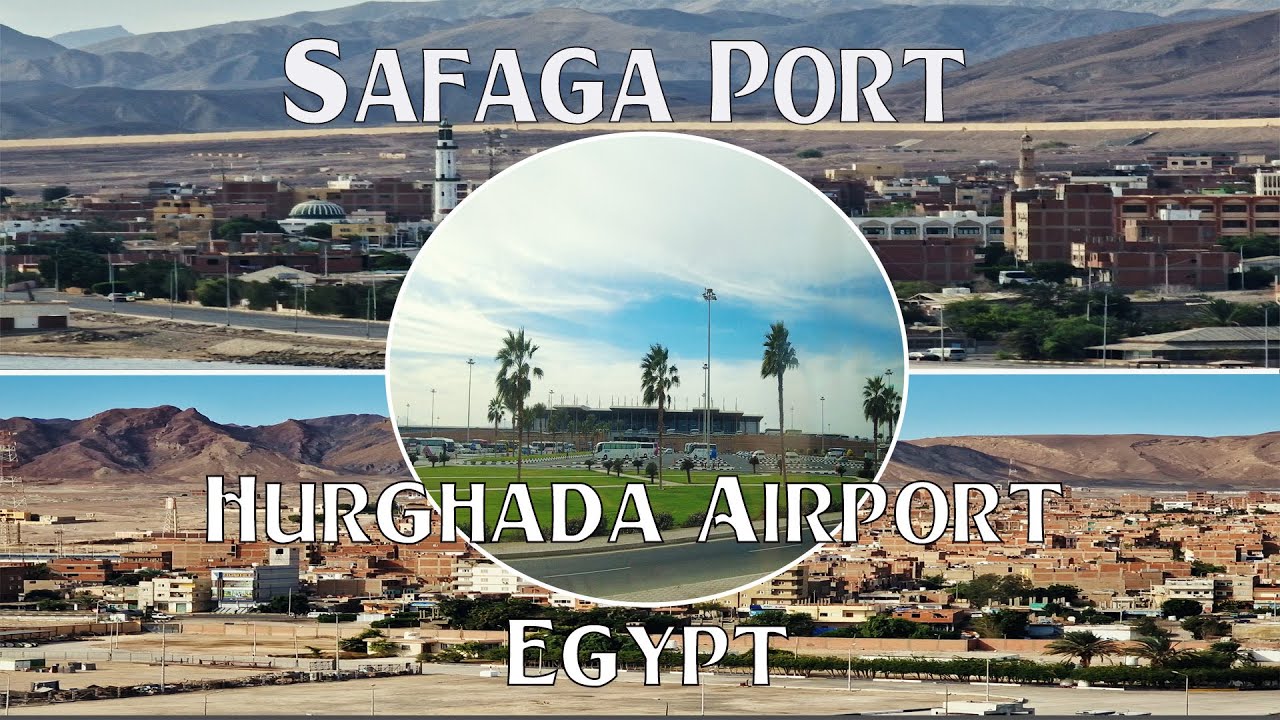 [4K] MSC Cruise Ship arrive in Safaga Port & Transfer to Hurghada Airport, Egypt.