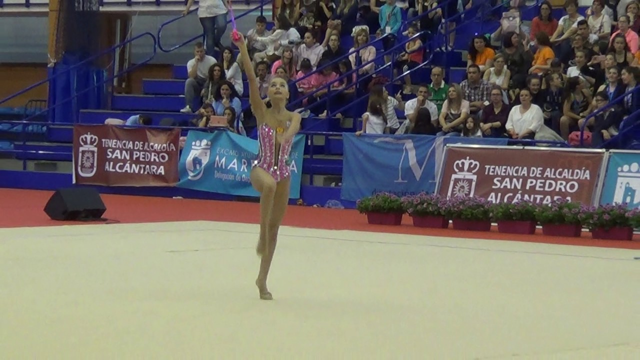 Arina Averina (RUS) Clubs AA - Grand Prix Marbella 2017