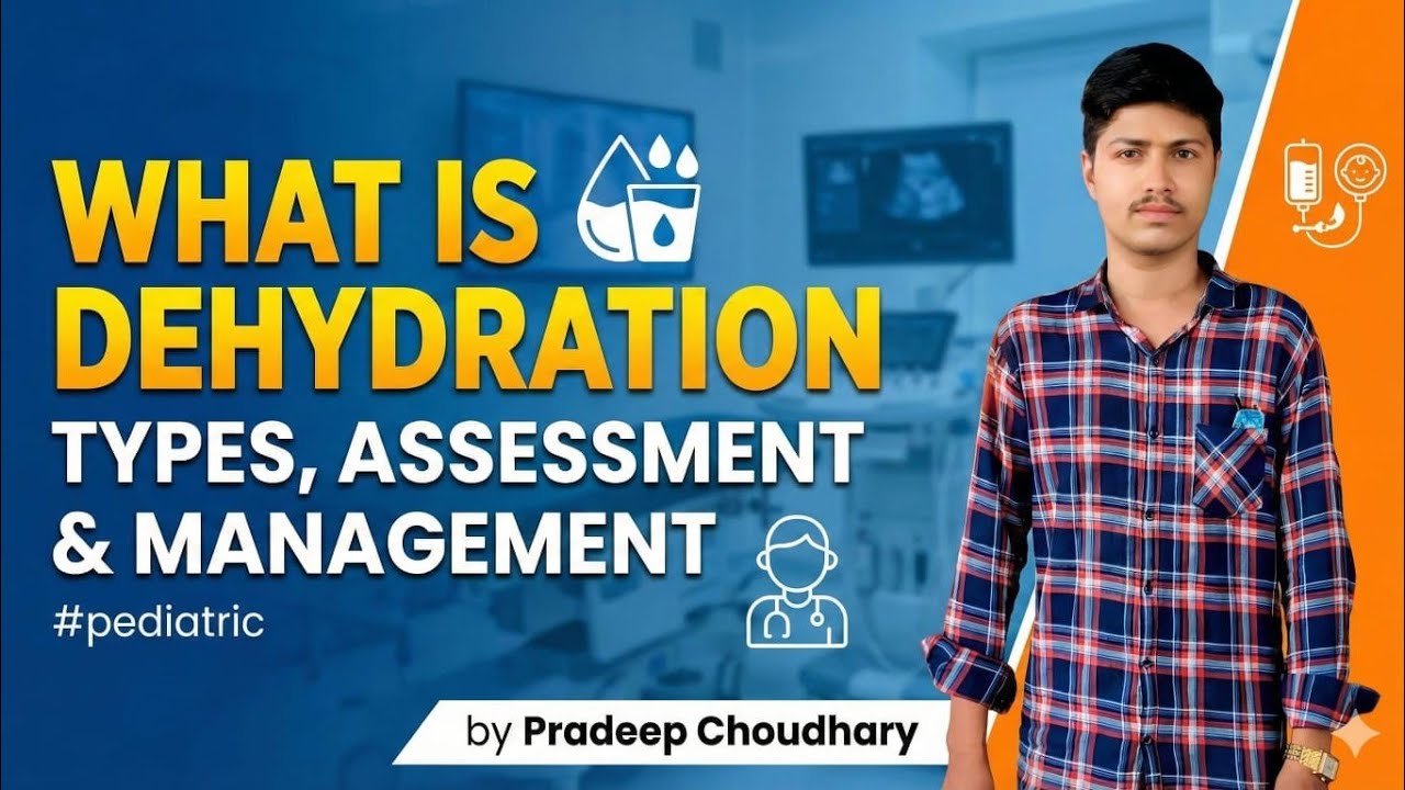 What is Dehydration and Types how to Assessment and Management #pediatric 