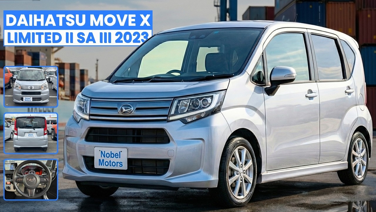 Daihatsu Move X Limited 2 SA III 2023 Review | Fuel Efficient Japanese Kei Car