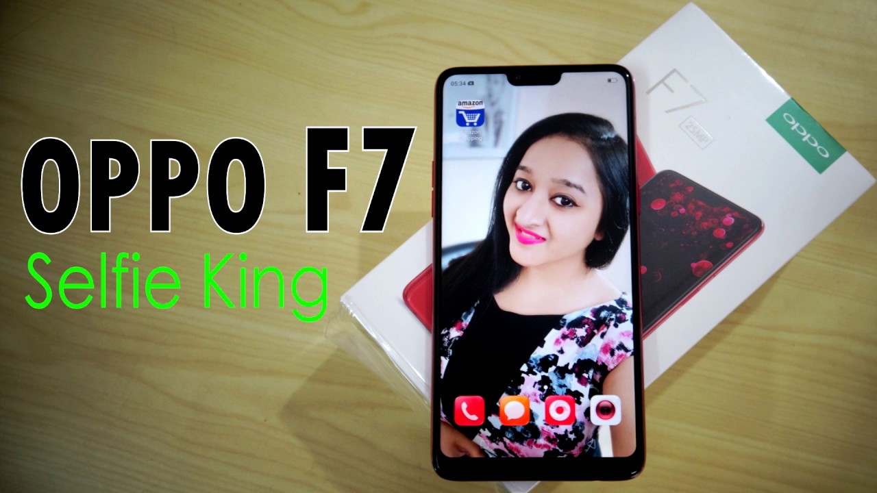 Oppo F7 Unboxing & Overview - In Hindi