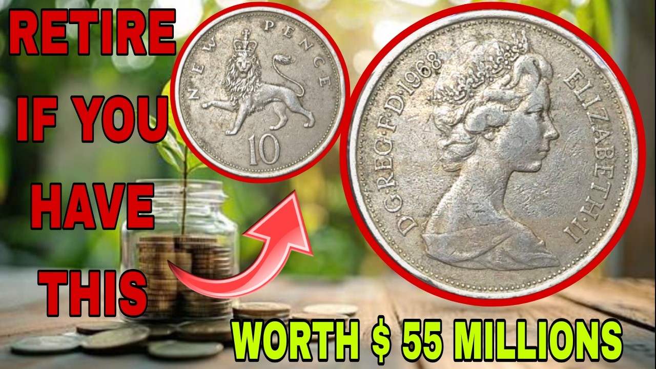 RARE 1968 Elizabeth II New 10 Pence Coin Worth a Fortune? Hidden Errors and High-Value Varieties