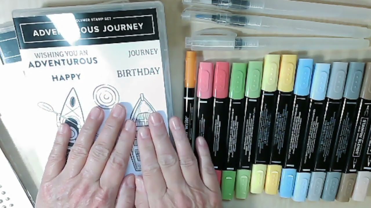 Adventurous Journey - July 2022 Card Class to go & on line