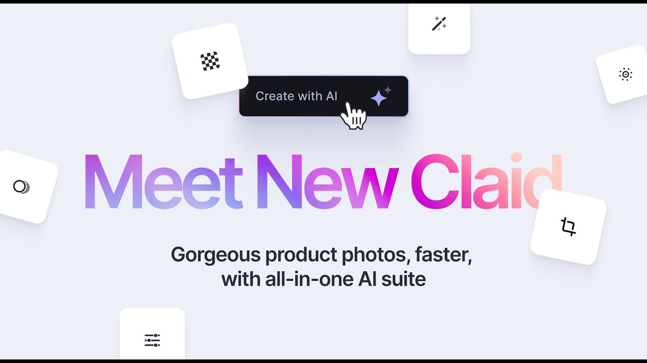 New Claid: Your All-in-One AI Product Photography Suite