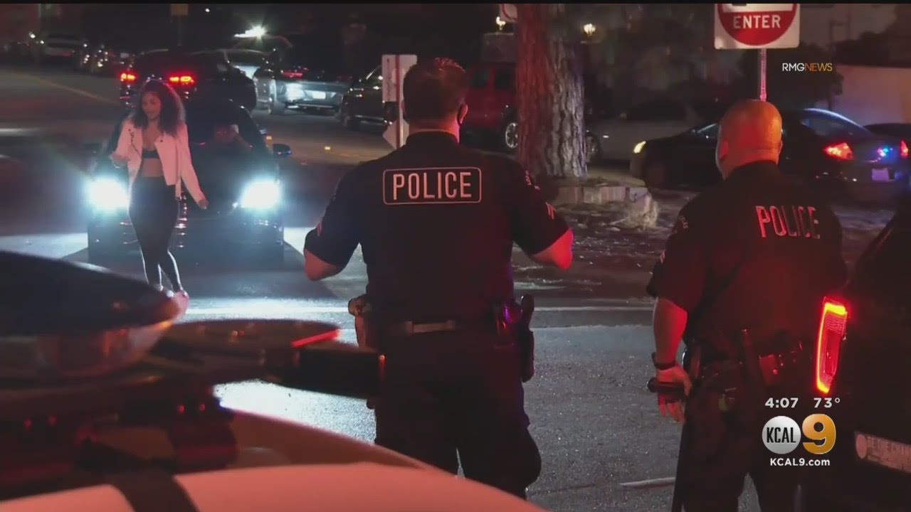 Police Break Up Large Party At Tarzana Home Of Singer Chris Brown
