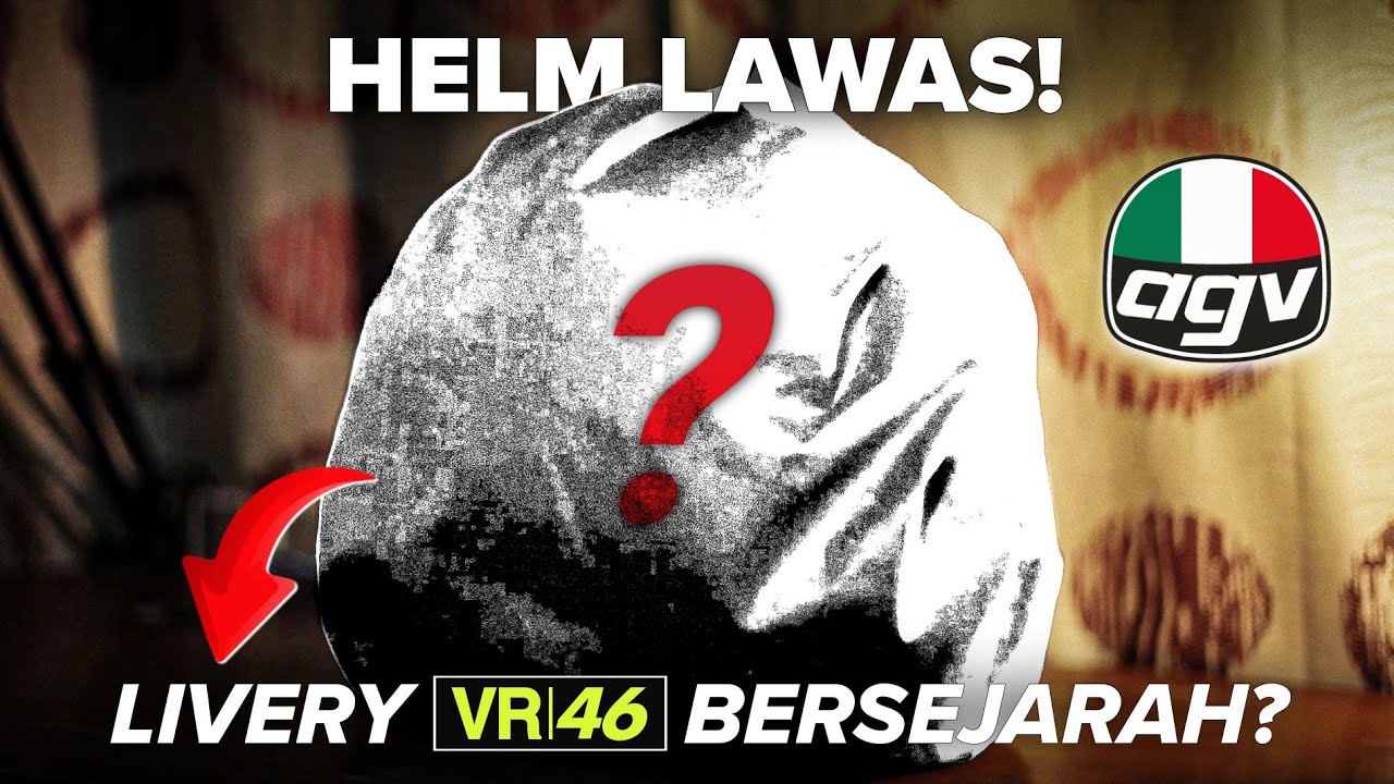 Helm ini Saksi Road Race Indonesia Era 2000-an ! | Review Helm AGV Lawas Indonesia