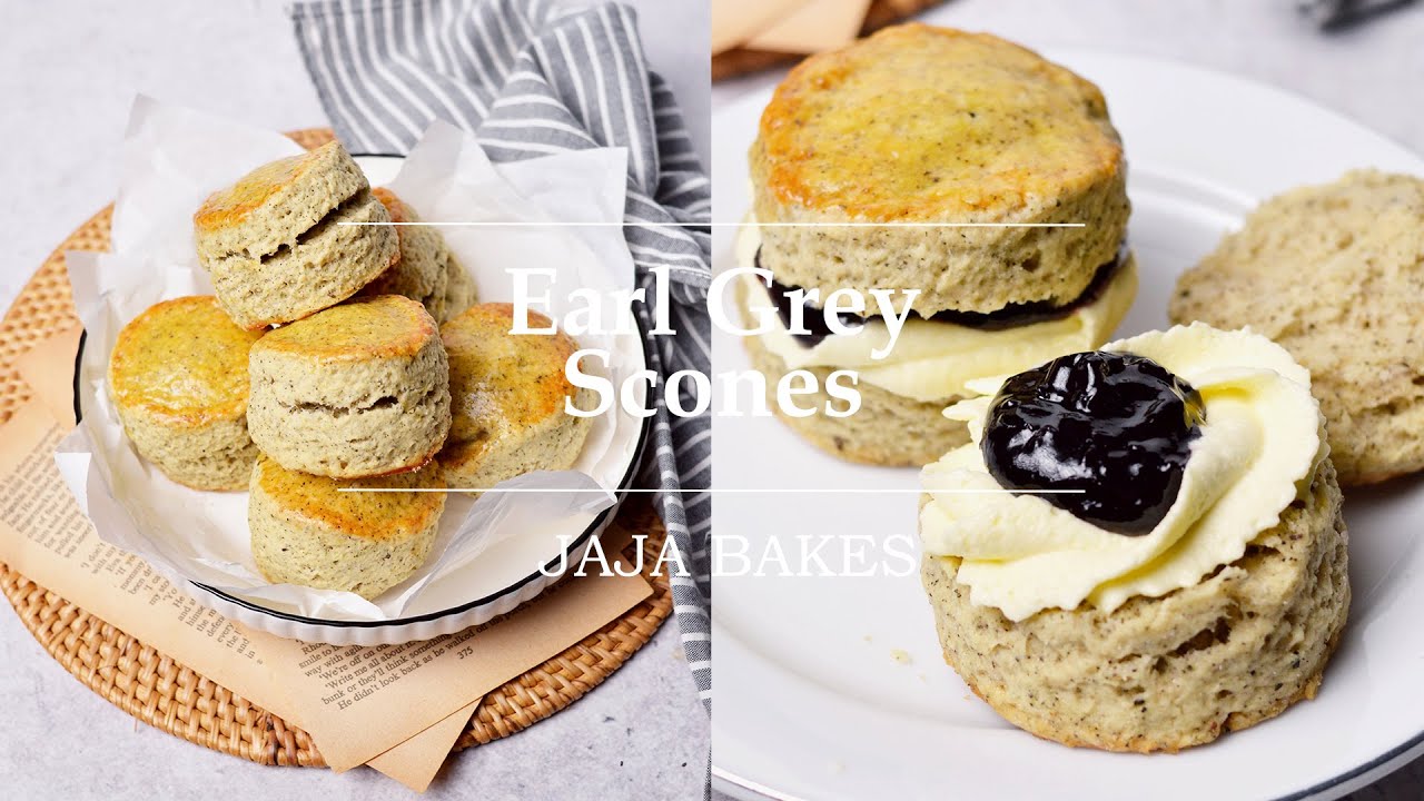 Earl Grey Scones | Jaja Bakes