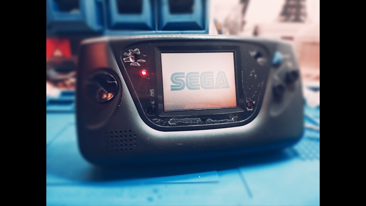 sega game gear capacitor replacement