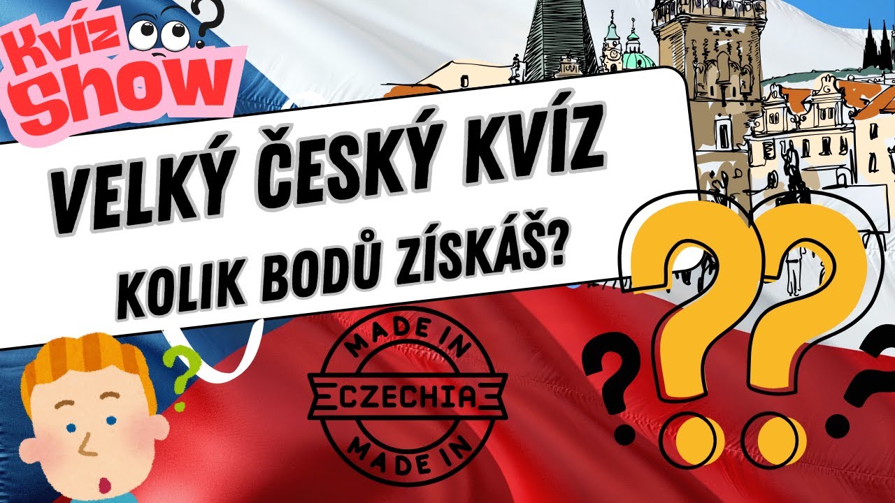 Velký Český Zeměpisný Kvíz 🇨🇿 | Otestuj své znalosti o Česku