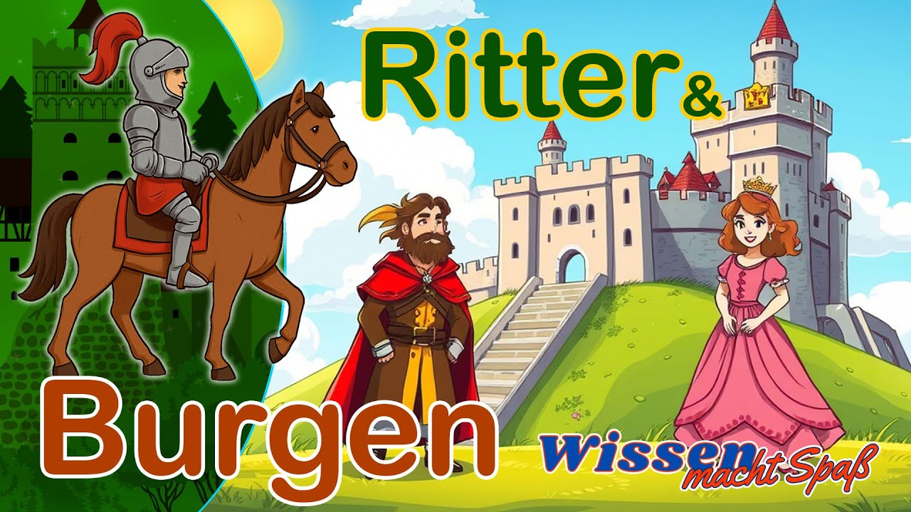 Ritter und Burgen - f&uuml;r Kinder erkl&auml;rt!