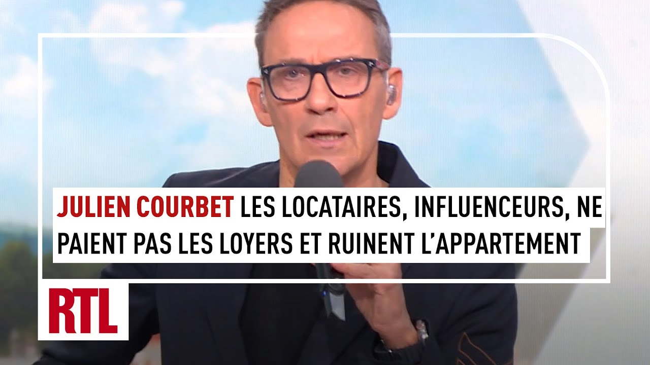 Julien Courbet choqu&eacute; : ces influenceurs ne paient pas les loyers et ruinent l'appartement