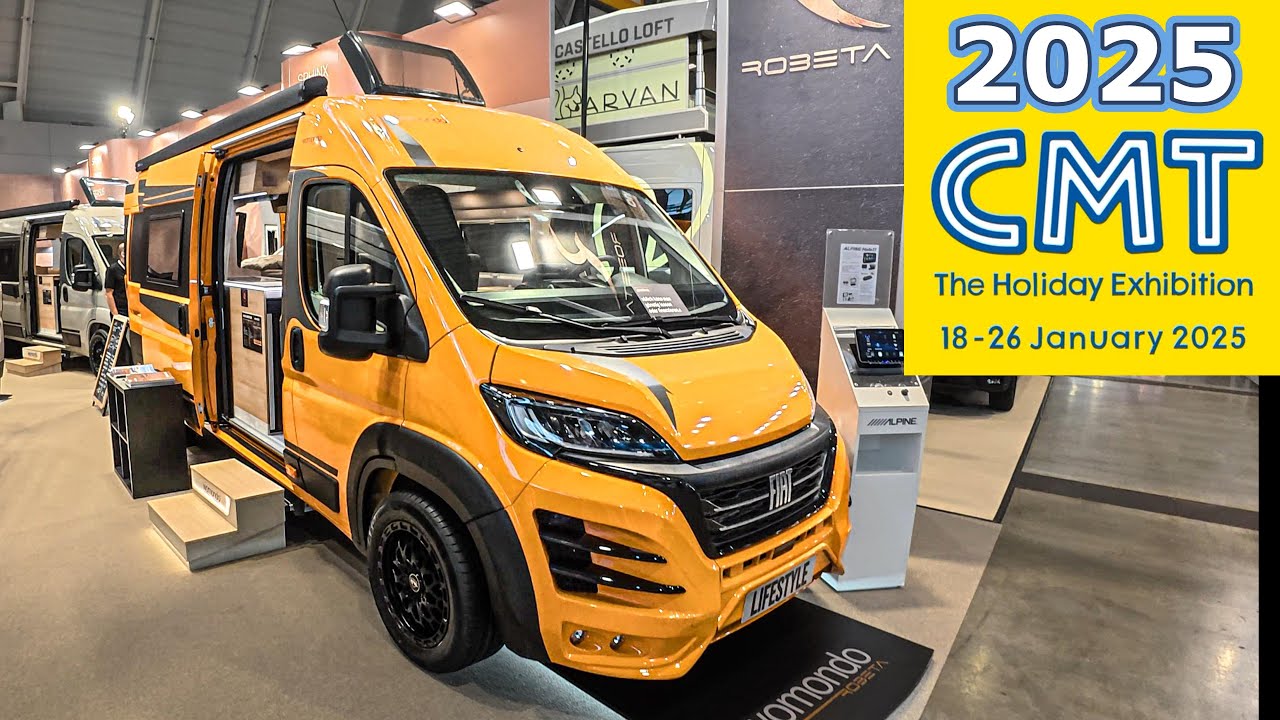 WOMONDO ROBETA LIFESTYLE 636 CMT 2025 MESSE STUTTGART LUXURY CAMPERVAN