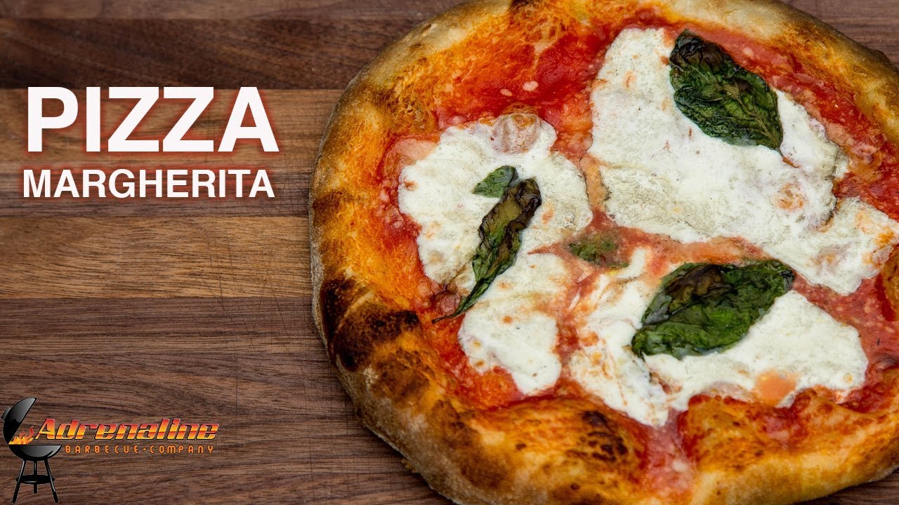 Wood Fired Pizza Margherita on the Weber Kettle with the Slow N Sear