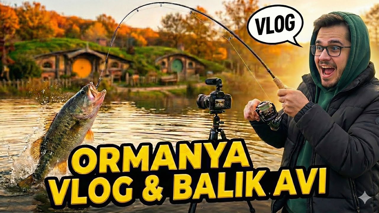 Doğanın Kalbinde Bir Gün: Ormanya Vlog & Balık Avı #ormanya #fishing
