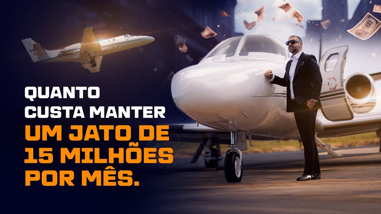 QUANTO CUSTA MANTER UM JATO DE 15 MILHÕES POR MÊS I REINALDO ZANON