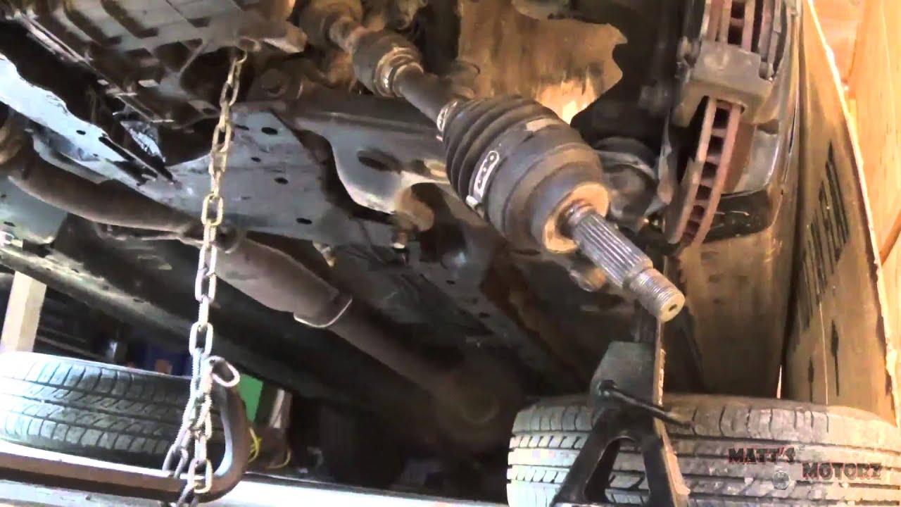 Transmission Removal [2002 Mitsubishi Lancer]