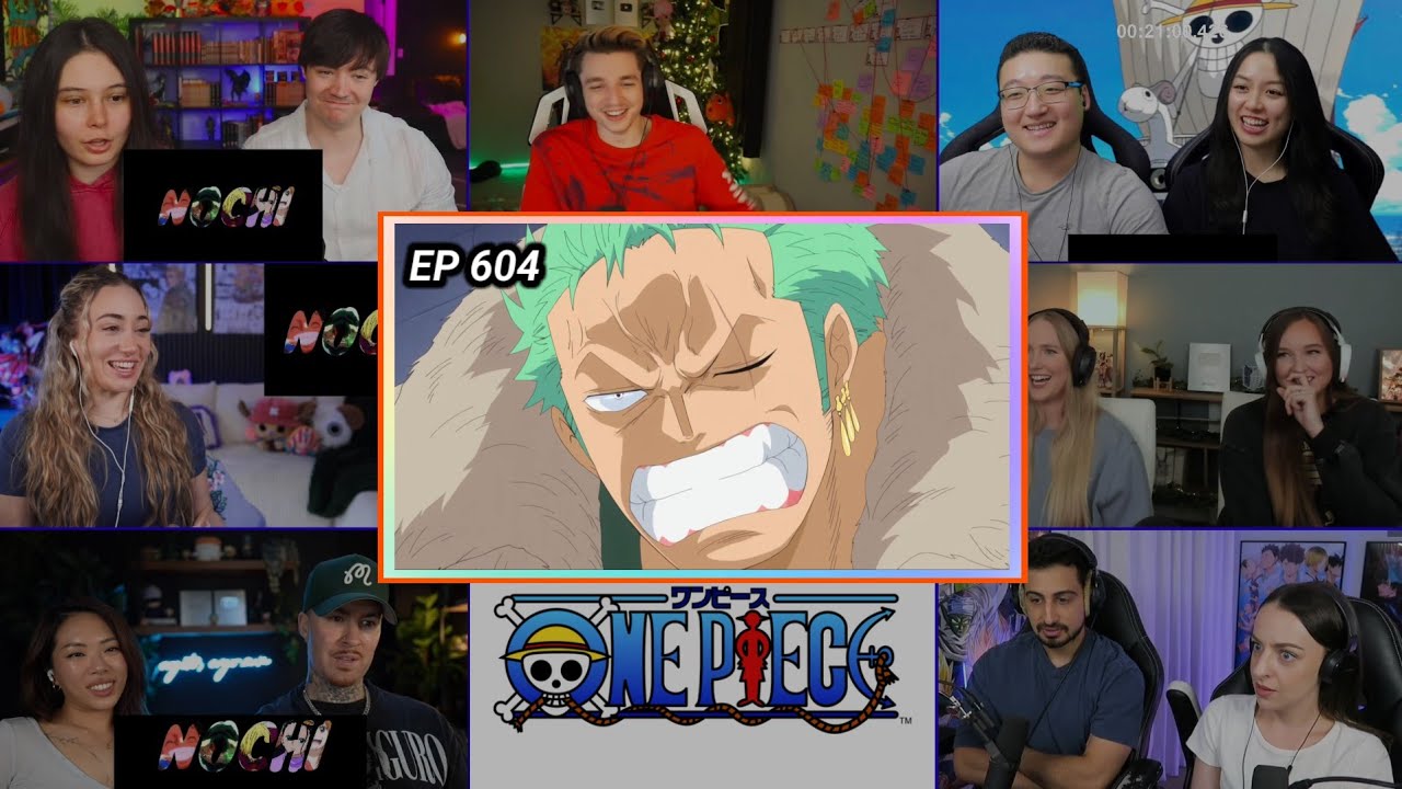 ONE PIECE | GET A GRIP! ZORO GOT MAD AT LUFFY?!! | EPISODE 604 | REACTION MASHUP | ワンピース