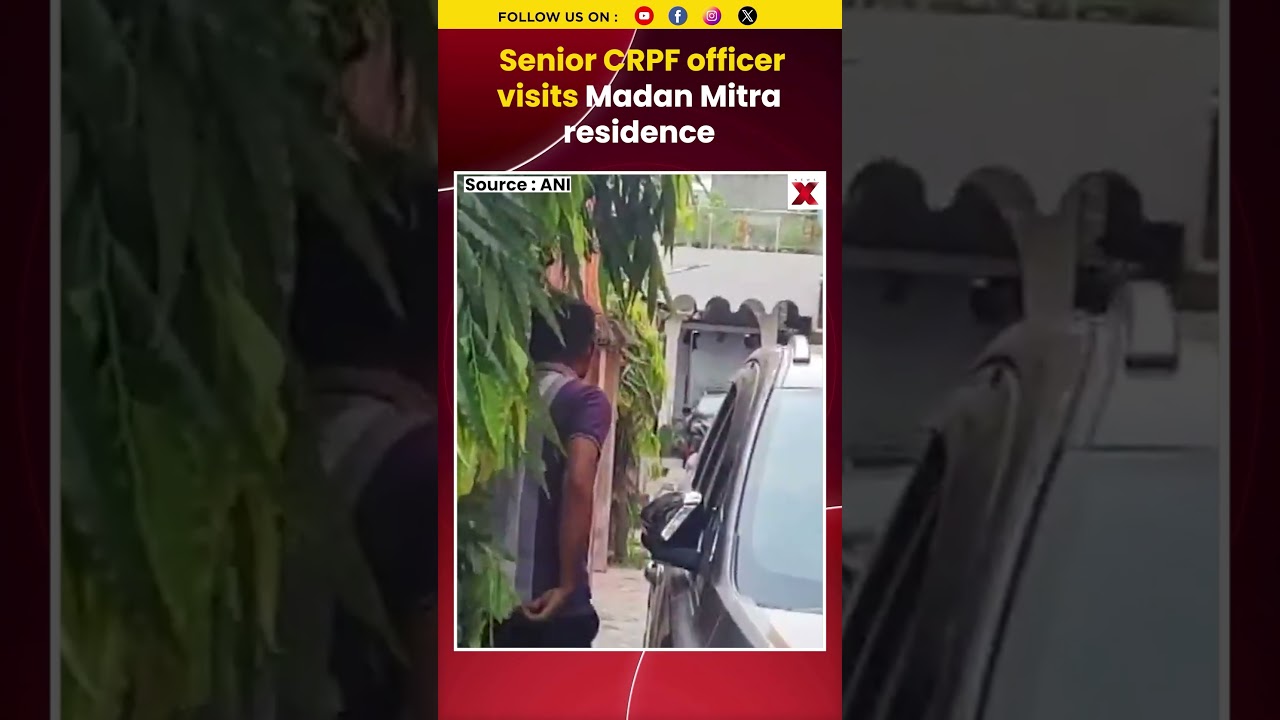 CRPF Officer Reaches Madan Mitra Residence During ED Raid In Bengal | NewsX