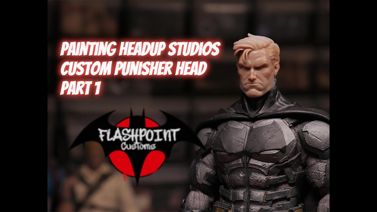 Painting HeadUp Studios Punisher Part 1 - Skin Tone