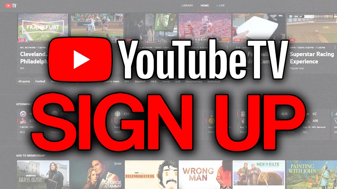 How to Sign Up for YouTube TV (2025) - Full Tutorial