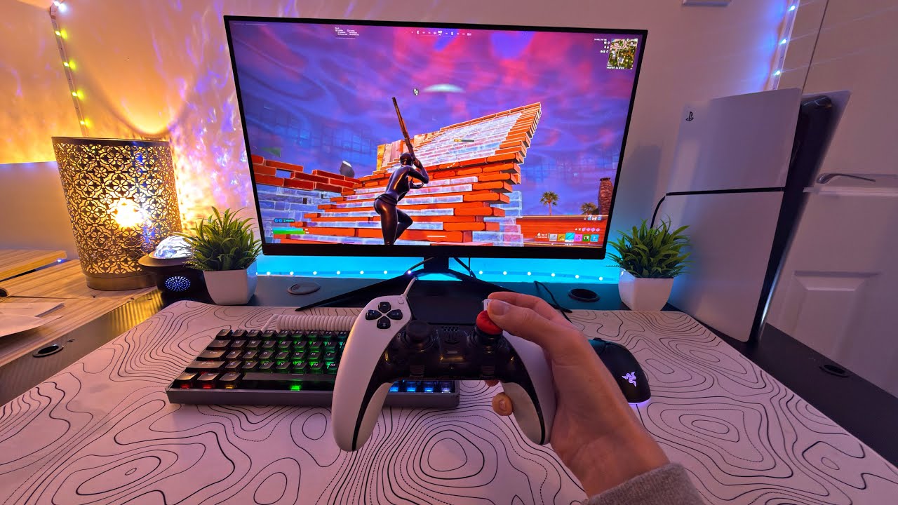 PlayStation 5 Controller Fortnite Reload Gameplay (4K 120FPS)