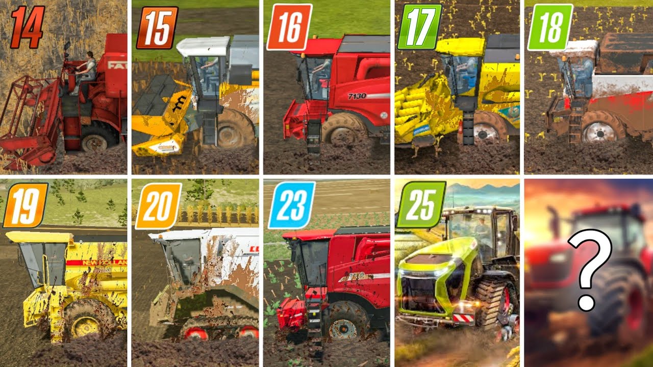Fs14 vs Fs15 vs Fs16 vs Fs17 vs Fs18 vs Fs19 vs Fs20 vs Fs23 vs Fs25 vs Fs26? | Сбор урожая | Тай...