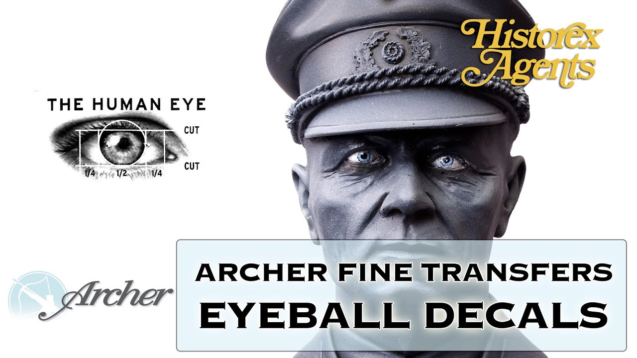 Archer Fine Transfers Eyeball Decals