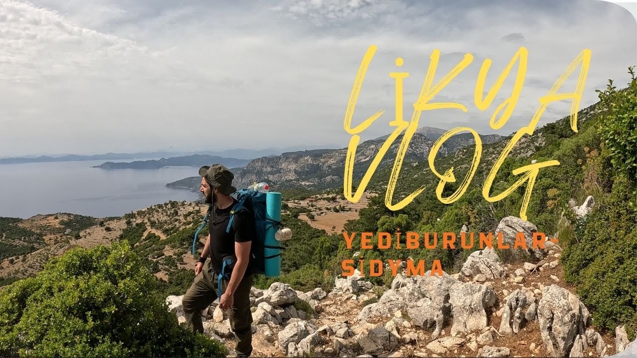Likya Yolu |Yediburunlar-Sidyma| Etabı alternatif rota yürüyüşü