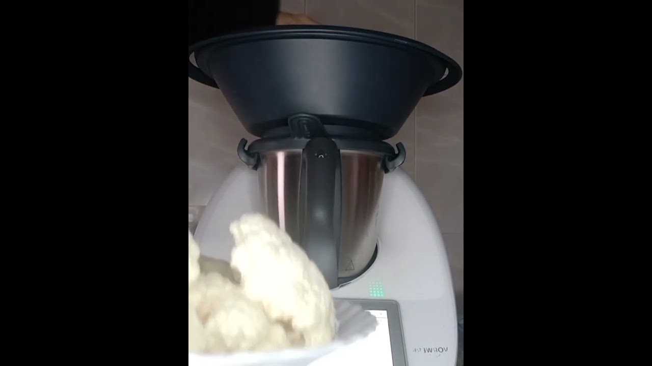 Coliflor con bechamel, fácil y rico con Thermomix