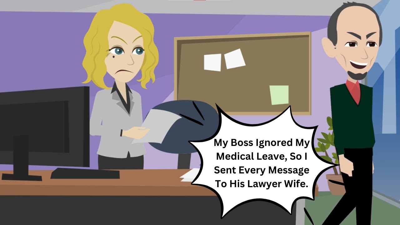 My Boss Ignored My Medical Leave, So I Sent Every Message To His Lawyer Wife.