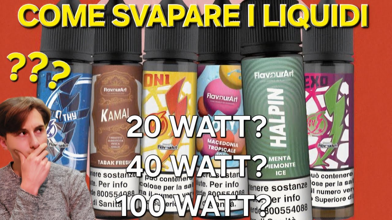 COME SVAPARE I LIQUIDI??? 