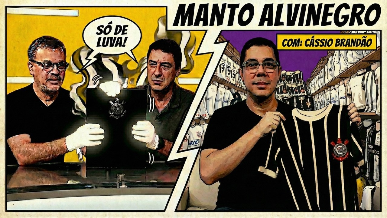 O MAIOR COLECIONADOR DO MUNDO | Mauro & PVC e a Bíblia das camisas do Corinthians com Cássio Brandão