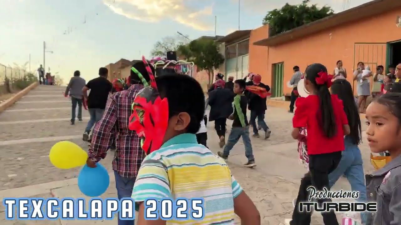 Feria Anual Texcalapa de Juárez Petlalcingo Puebla 30 de Enero de 2025 Entrada Carnavalesca