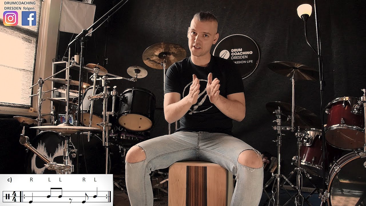 Cajon lernen #1 // erste Schritte für Beginner
