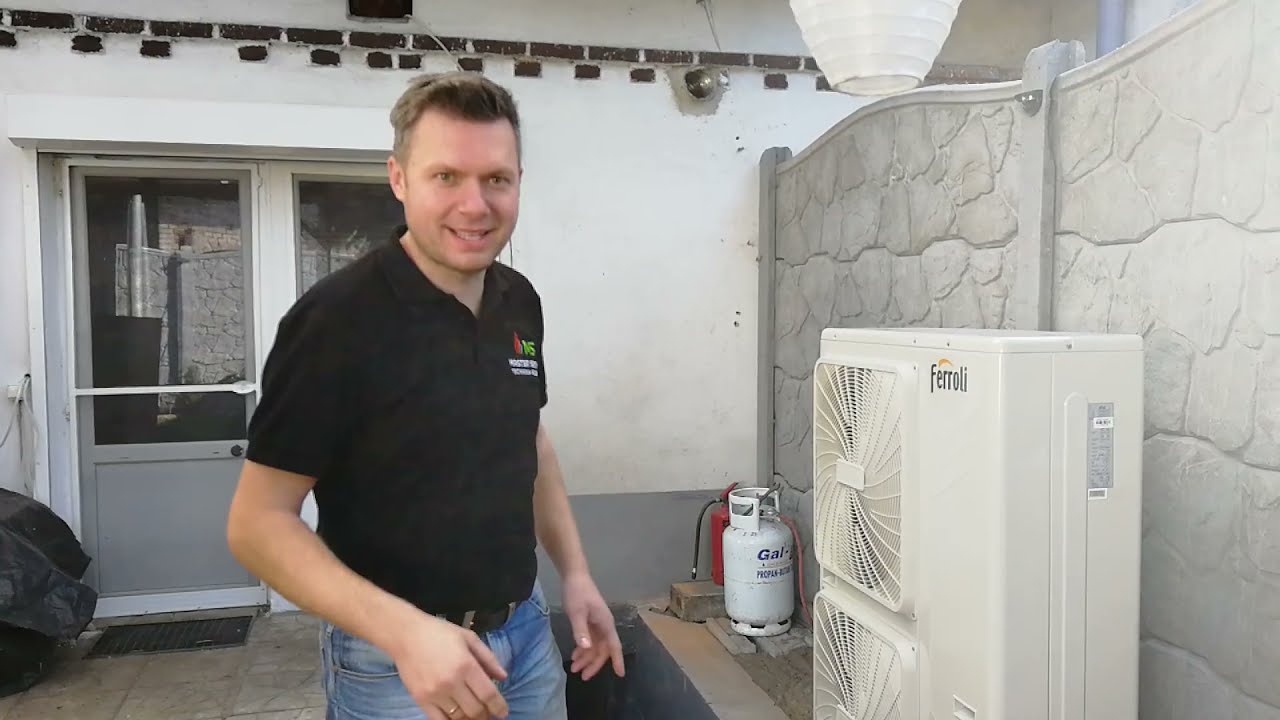 Montaż pompy ciepła Ferroli Omnia