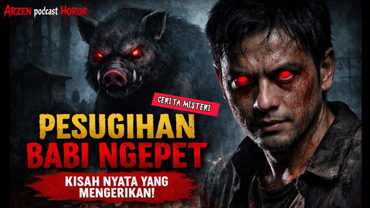 TEROR BABI JELMAAN!! SOSOK MISTERIUS MUNCUL DI TENGAH MALAM | Kisah Nyata Horor Pesugihan