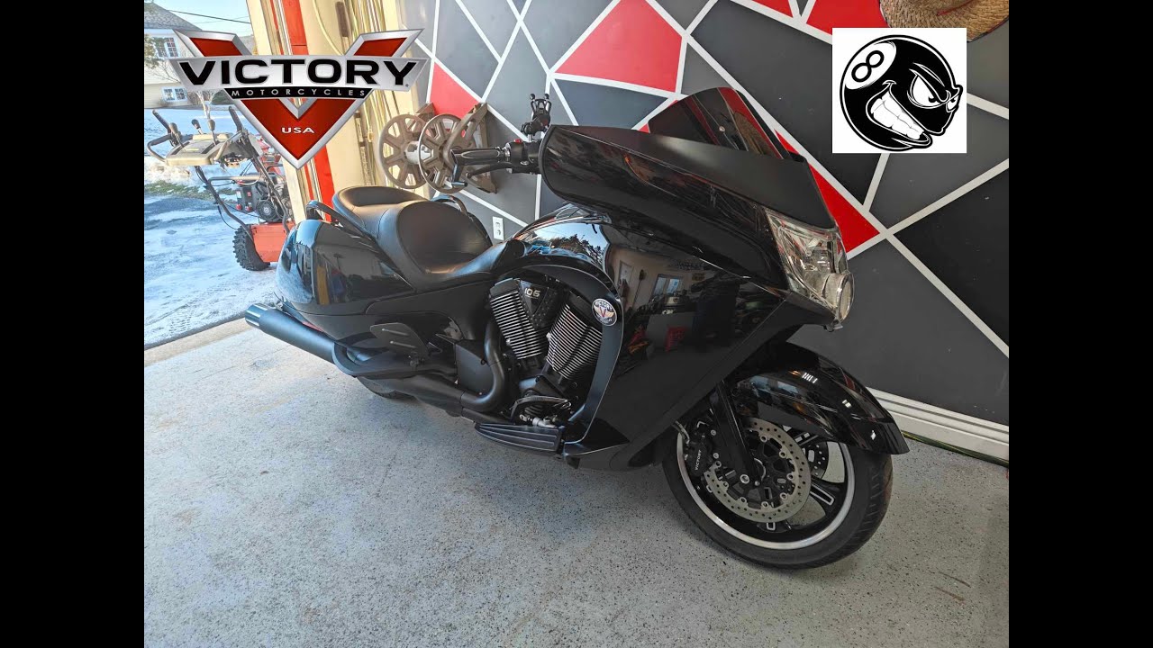 2010 Victory Vision 8 ball with mods (bagger or space shuttle)